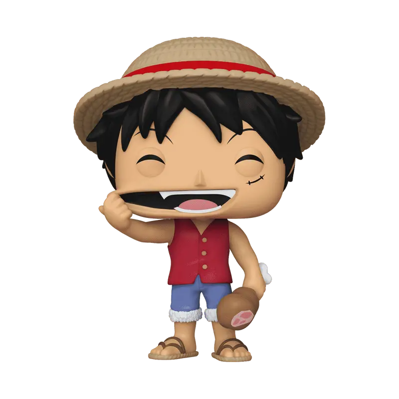 Funko Pop Monkey D. Luffy with Meat Funkonom