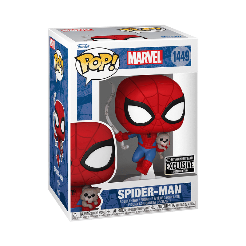 Funko Pop Spider-Man with Sandwich the Dog
