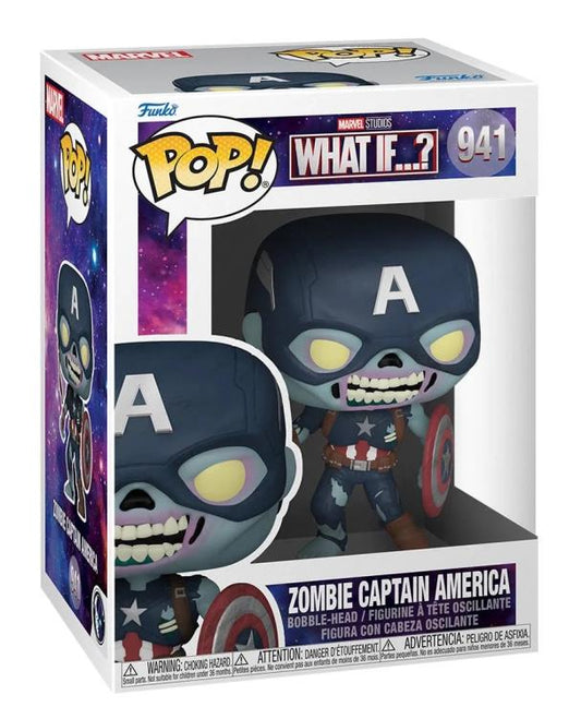Funko Pop Marvel: What If...? - Zombie Captain America