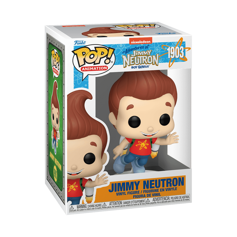 Jimmy Neutron with Jet Pack Nickelodeon Pop! Funkonom