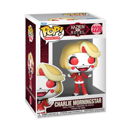 Charlie Morningstar Hazbin Hotel Pop! Funkonom