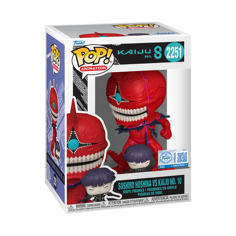 Funko Pop! & Buddy Soshiro Hoshina vs Kaiju No. 10 Funkonom