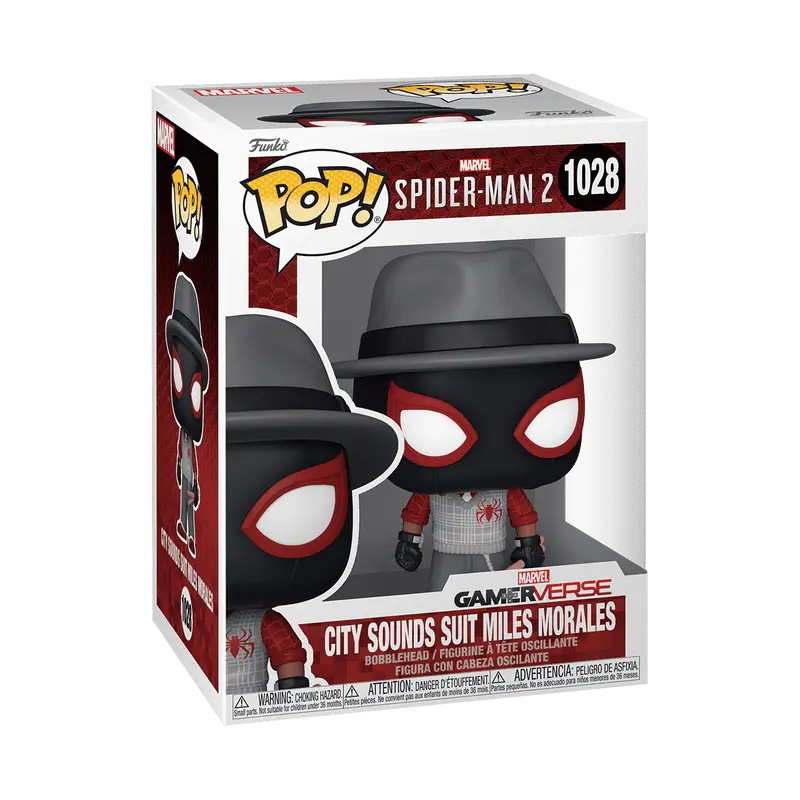 Funko Pop City Sounds Suit Miles Morales Koleksiyon Figürü
