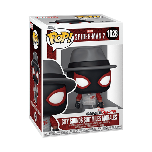Funko Pop City Sounds Suit Miles Morales Koleksiyon Figürü