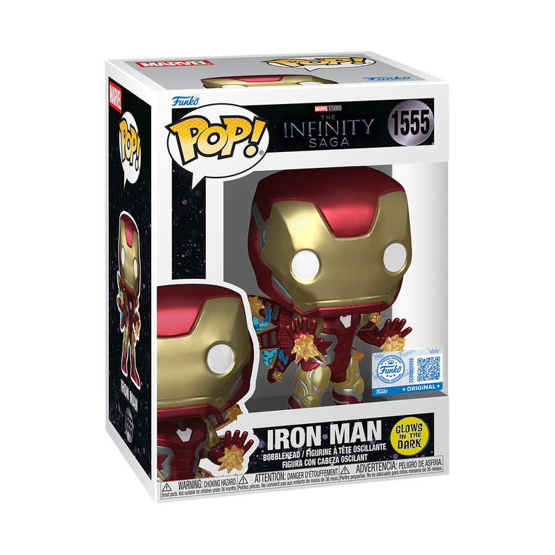 Funko Pop! Plus Iron Man (Glow) Funkonom