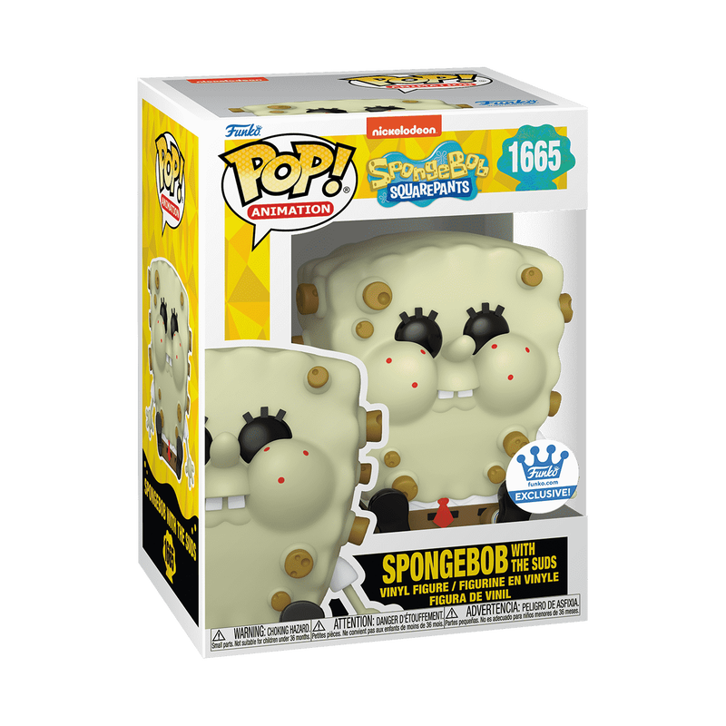 Funko Pop SpongeBob with the Suds