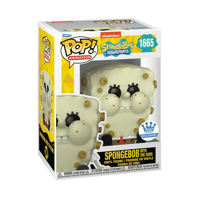 Funko Pop SpongeBob with the Suds