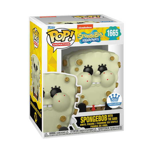 Funko Pop SpongeBob with the Suds